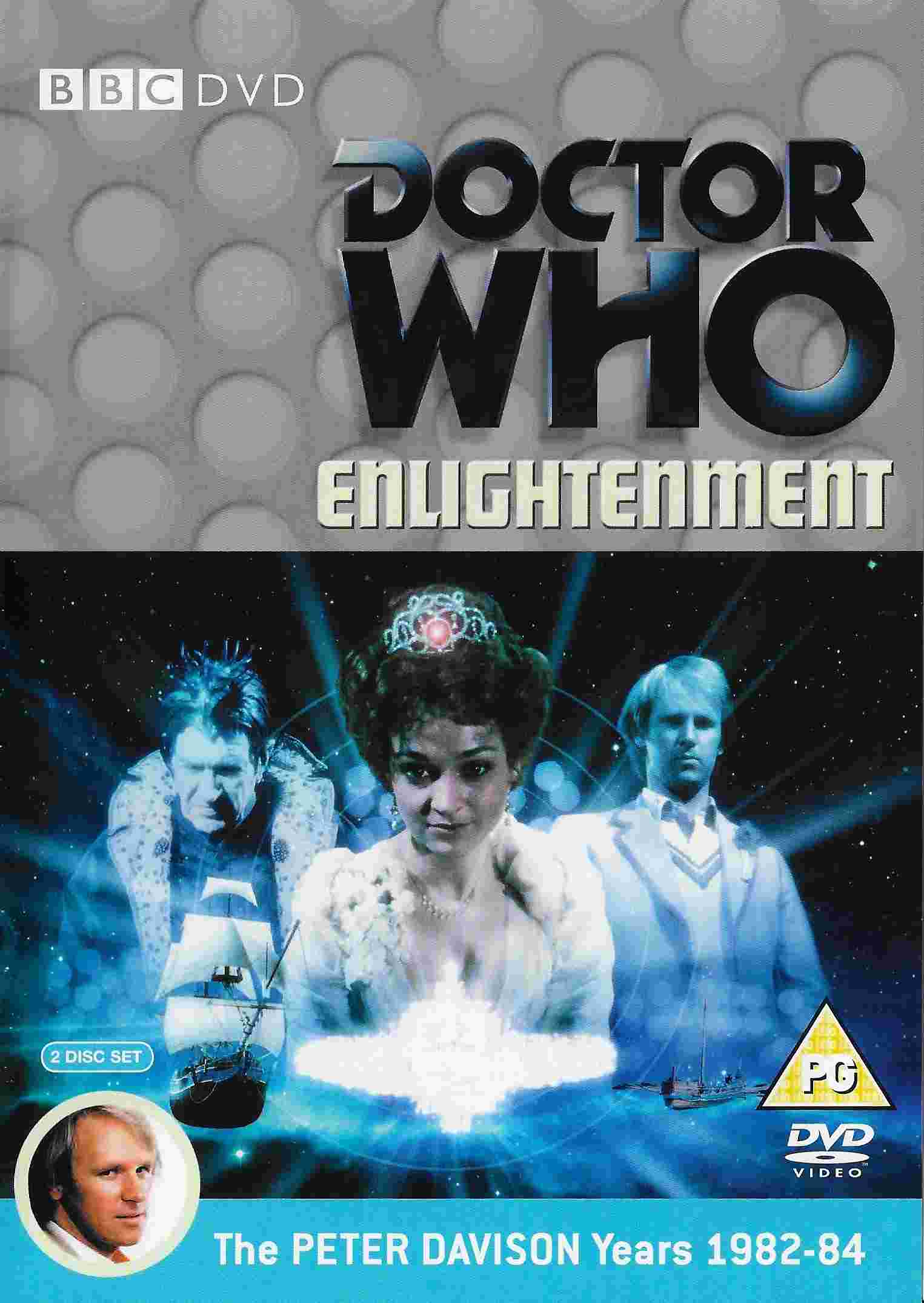 Picture of BBCDVD 2596C Doctor Who - Enlightenment by artist Barbara Clegg from the BBC records and Tapes library